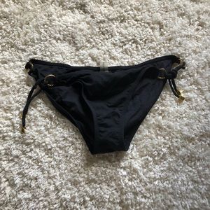 Black bikini bottoms